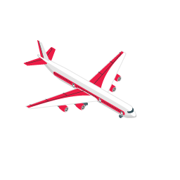 Pictogram of an airplane